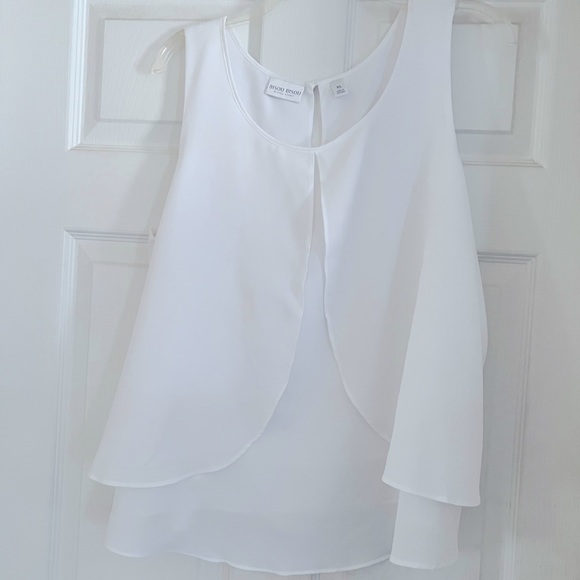 White dressy tank - Picture 1 of 1